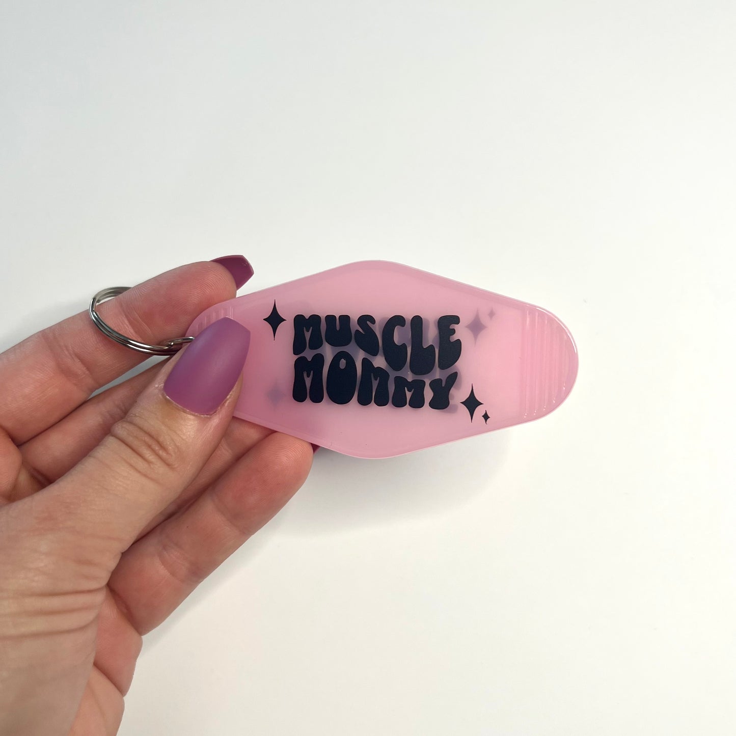 Muscle Mommy Keychain