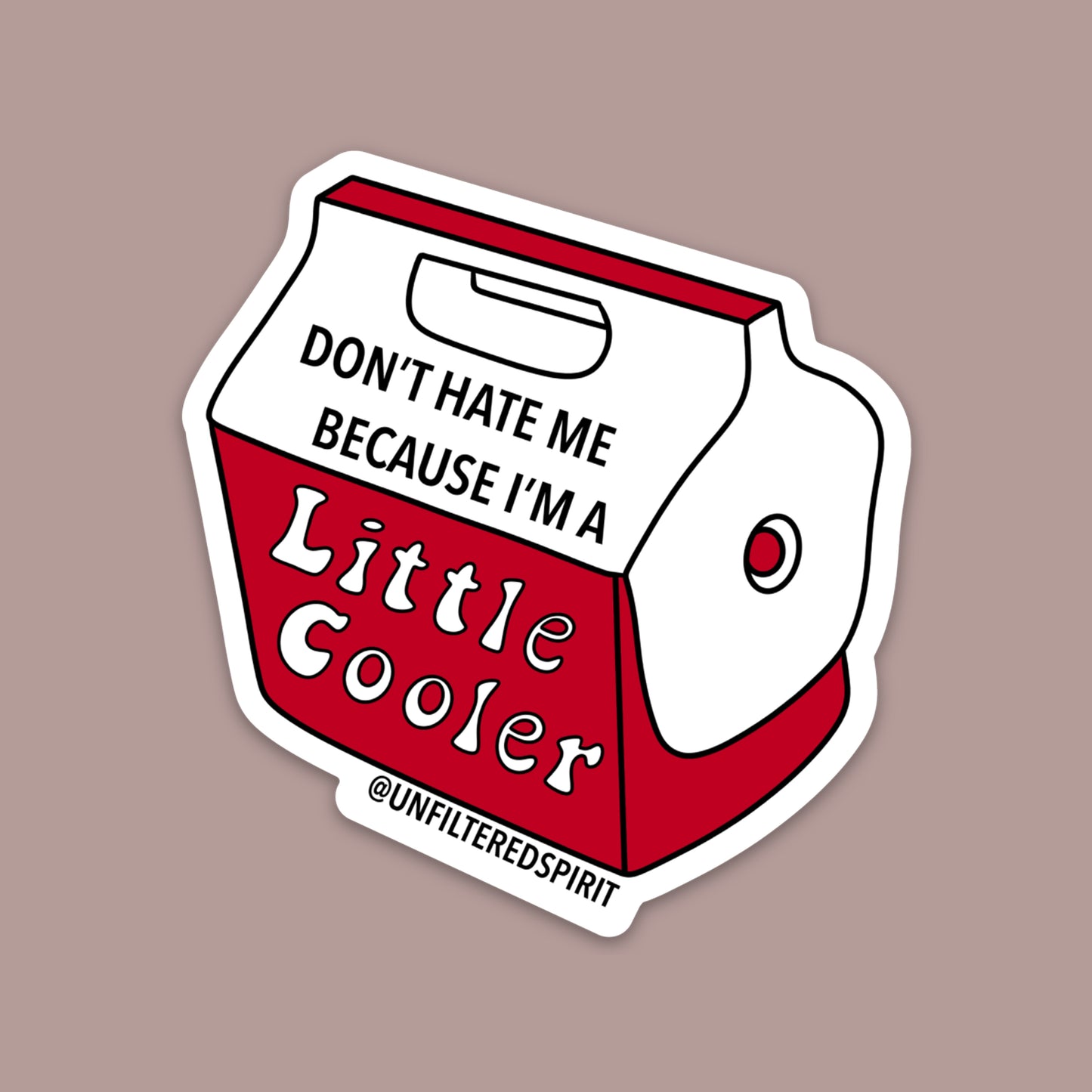 Little Cooler Sticker
