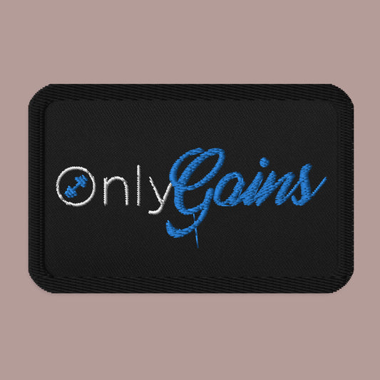 Only Gains Velcro Patch