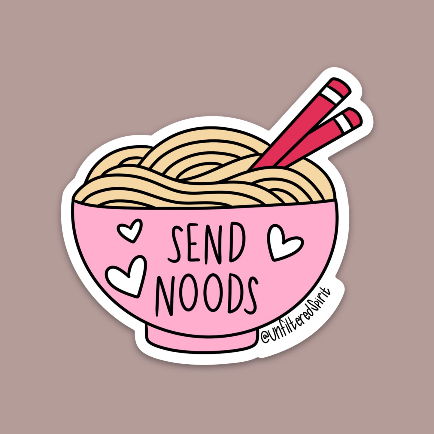 Send Noods Sticker