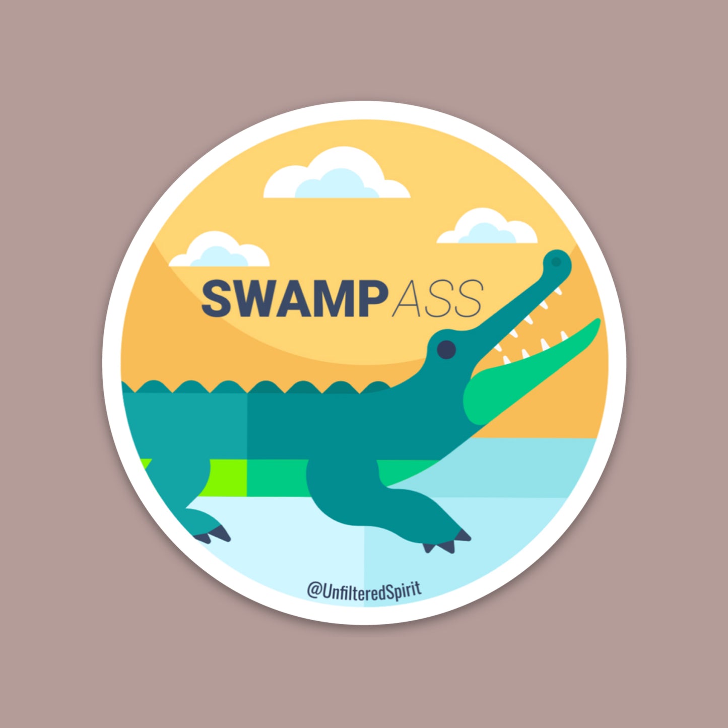 Swamp Ass Sticker