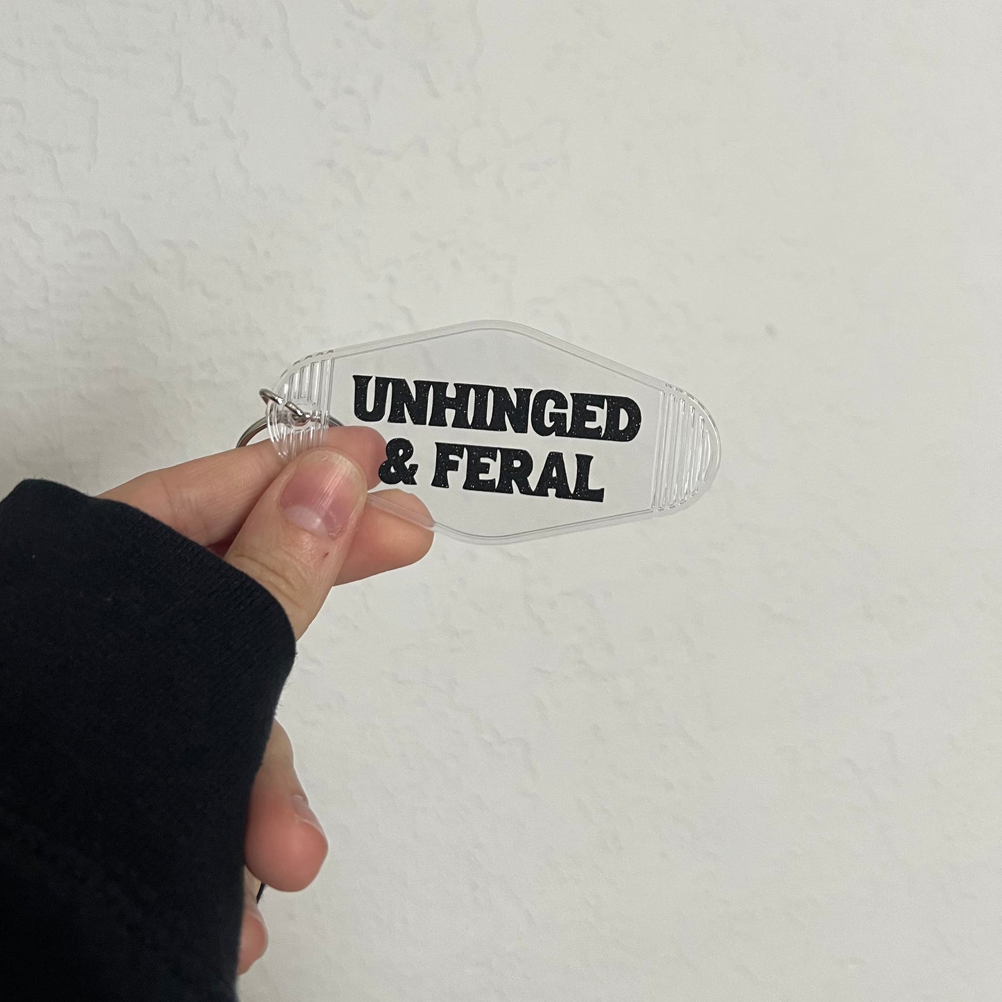 Unhinged & Feral Keychain