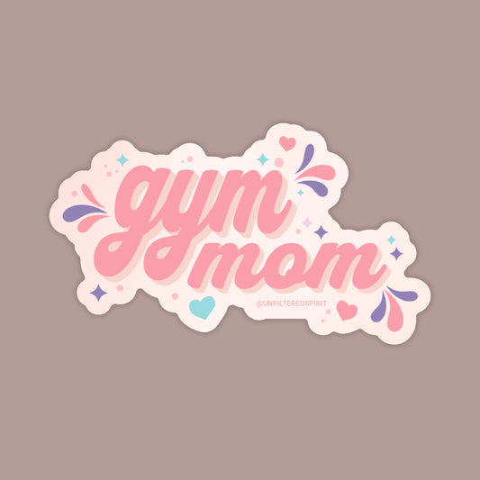 Gym Mom Sticker