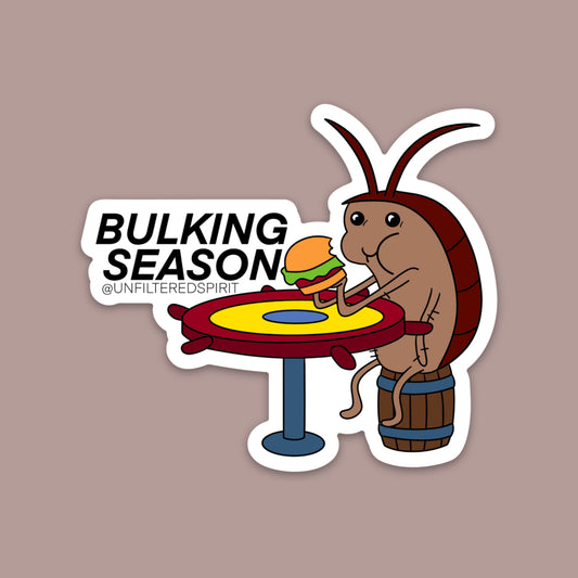 Bulking Season Sticker