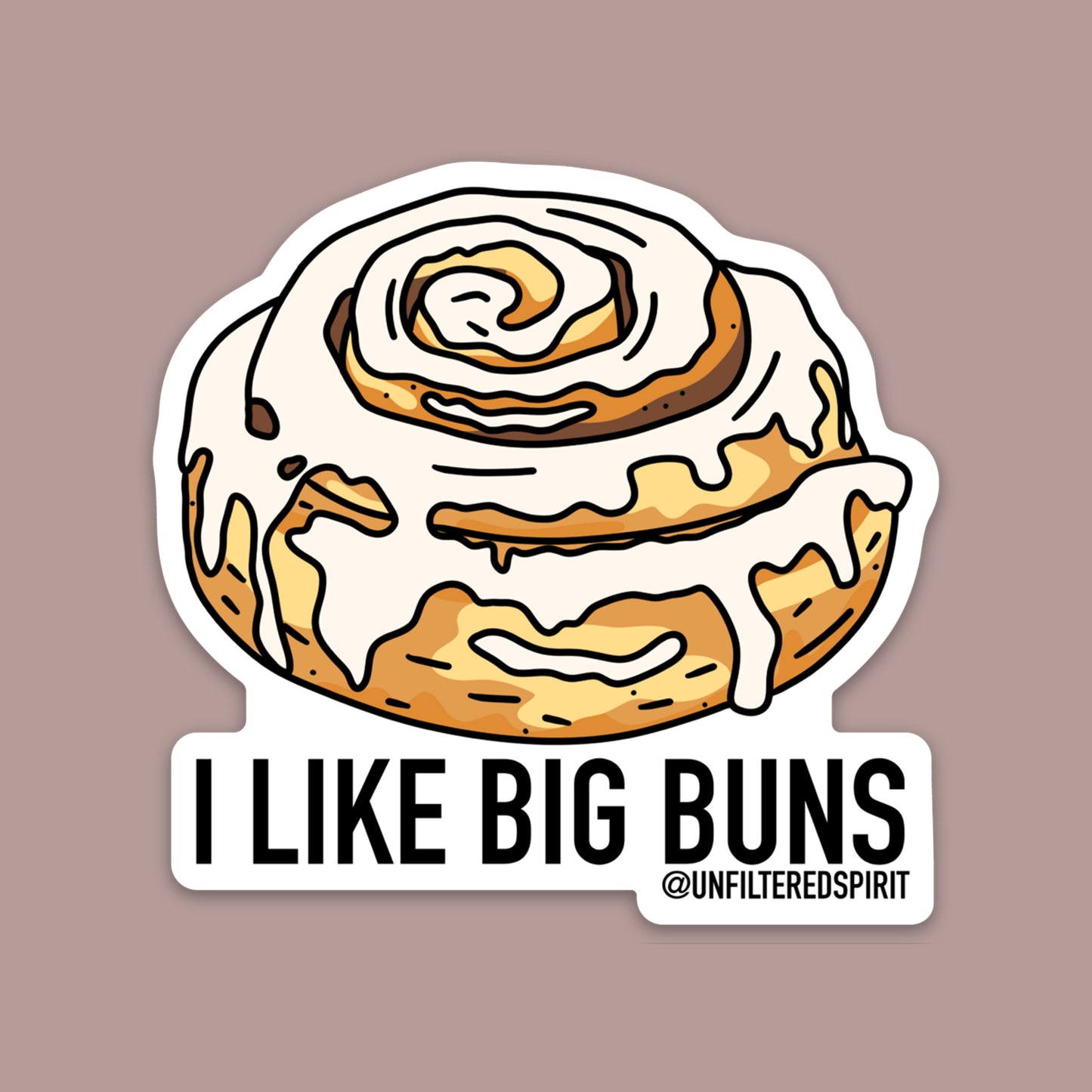 I Like Big Buns Sticker