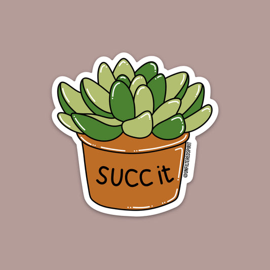 Succ It Sticker