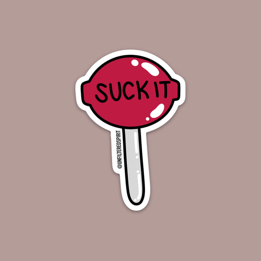 Suck It Sticker