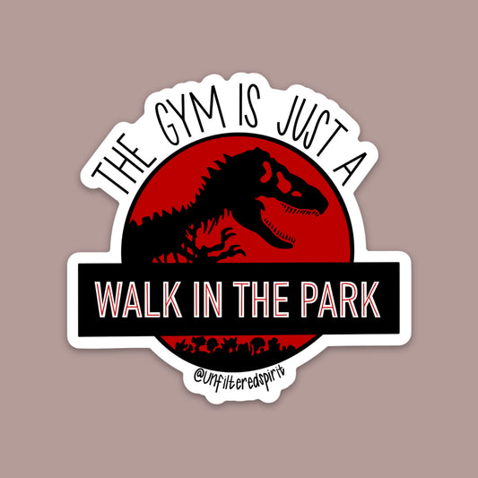 Walk in the Park Sticker